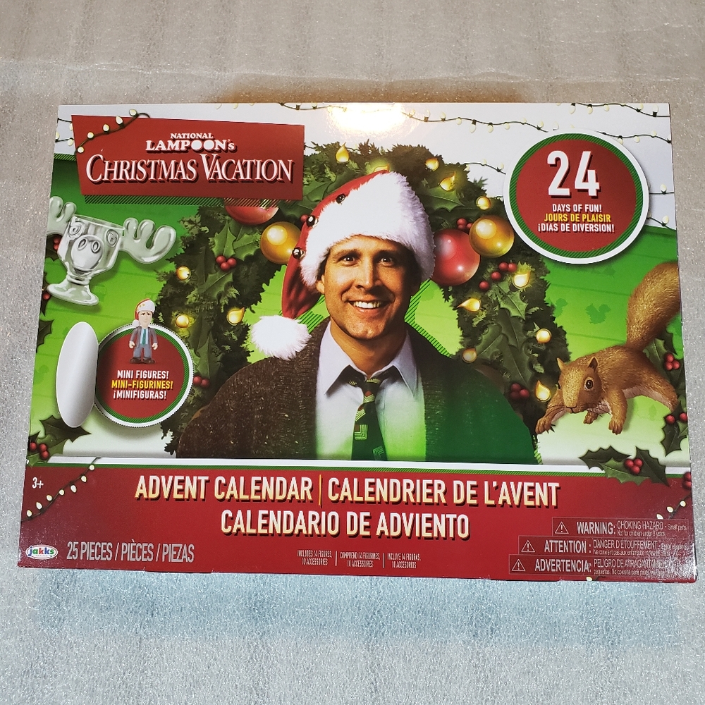 National Lampoons Christmas Vacation 2024 Advent Calendar New Clark Griswald
